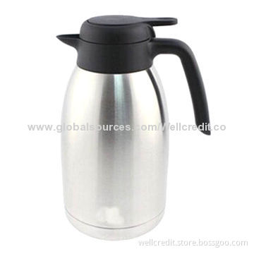 201 stainless steel vacuum pot with PP cap/handle